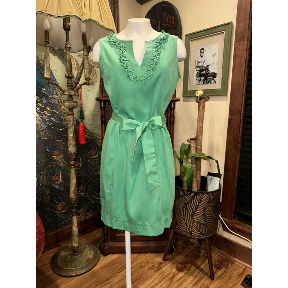 Women's Talbots Green Dress Size M